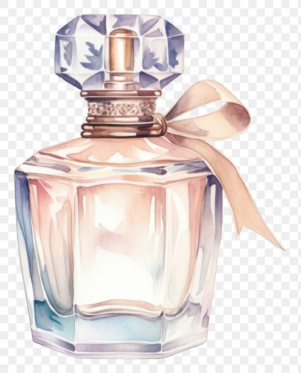 PNG Perfume bottle white background creativity. 