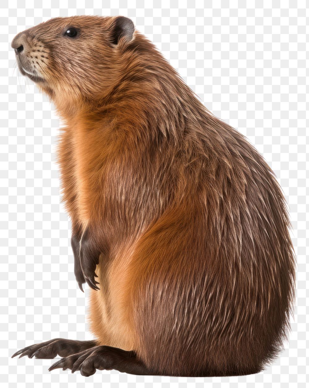 PNG Beaver wildlife animal mammal. 