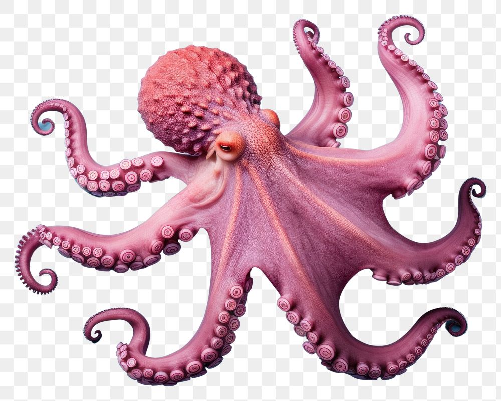 PNG Octopus animal invertebrate cephalopod. AI generated Image by rawpixel.