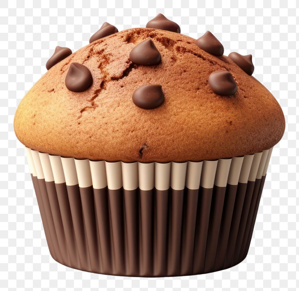 PNG Muffin dessert cupcake food. AI generated Image by rawpixel.