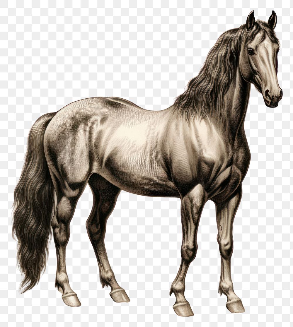 PNG Drawing horse stallion animal. 