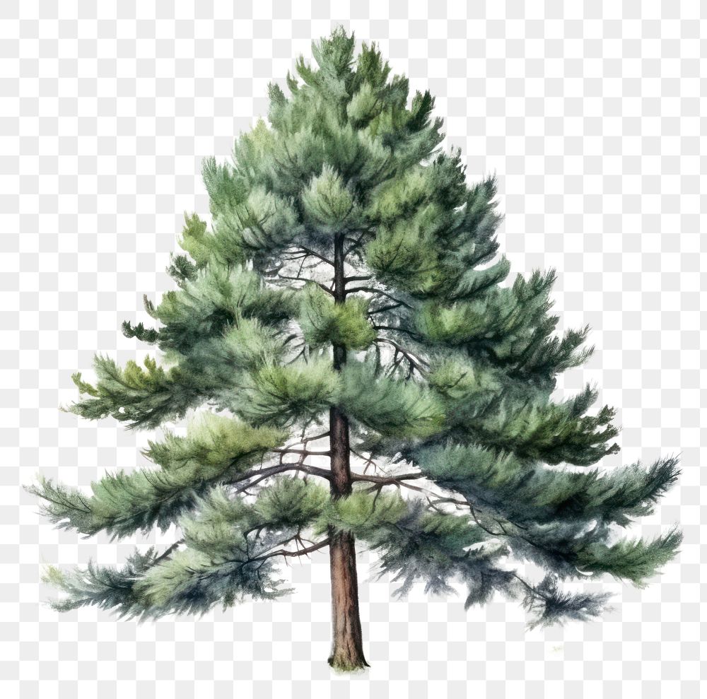 PNG Tree pine plant fir transparent background
