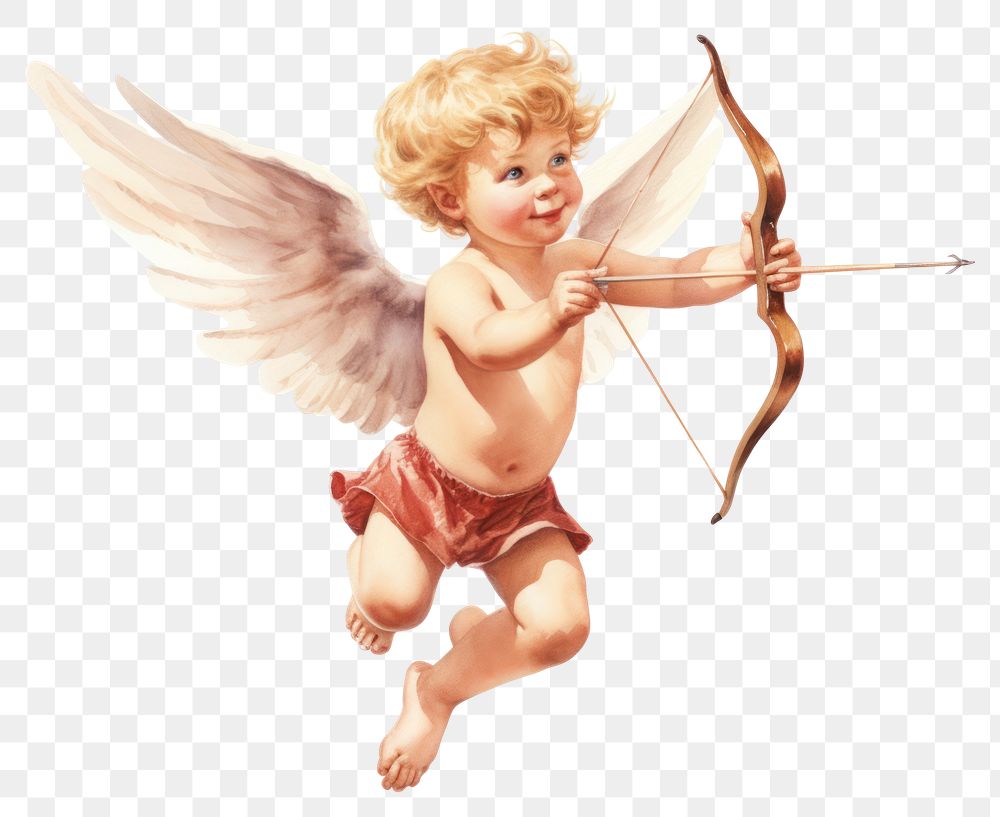 PNG Arrow cupid transparent background representation