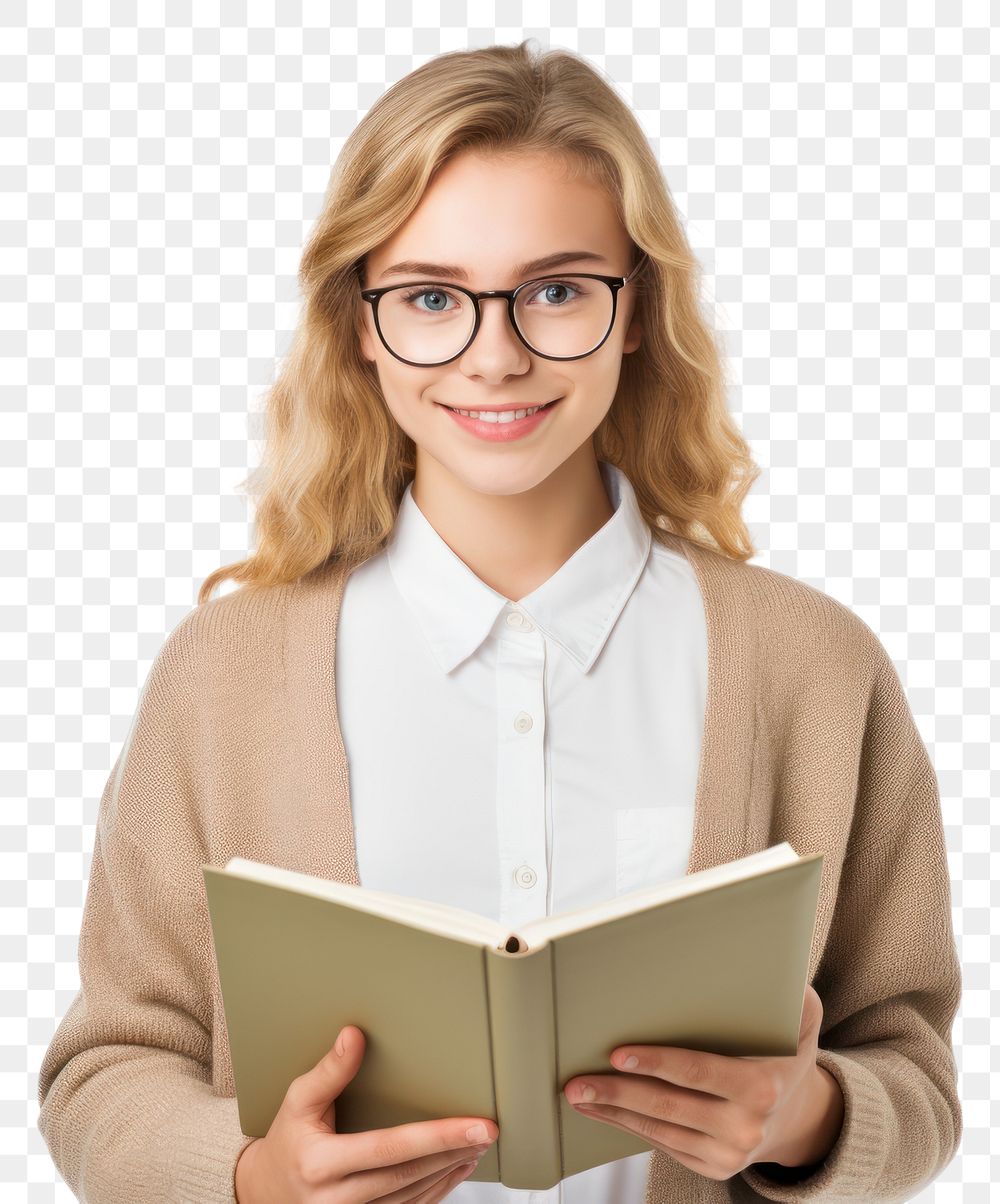 PNG Book publication glasses student. 