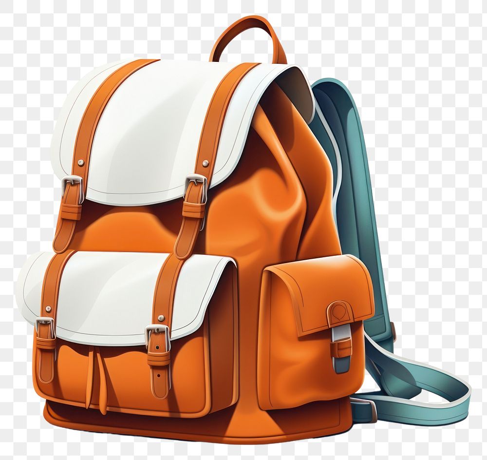 PNG Bag backpack handbag transparent background