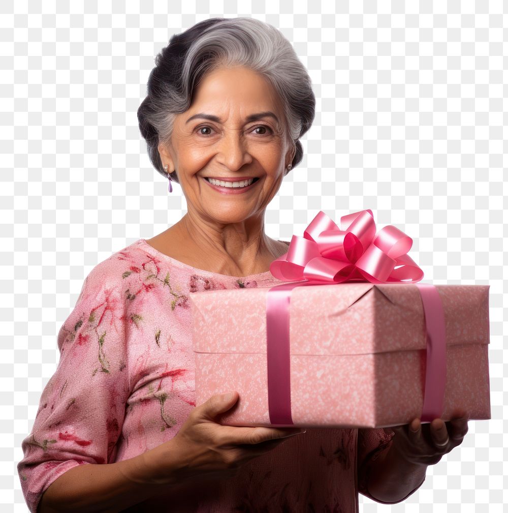 PNG Birthday holding adult woman. AI generated Image by rawpixel.