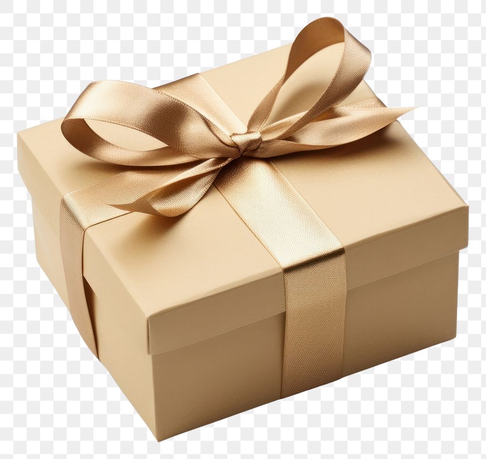 PNG Gift box carton white background. 