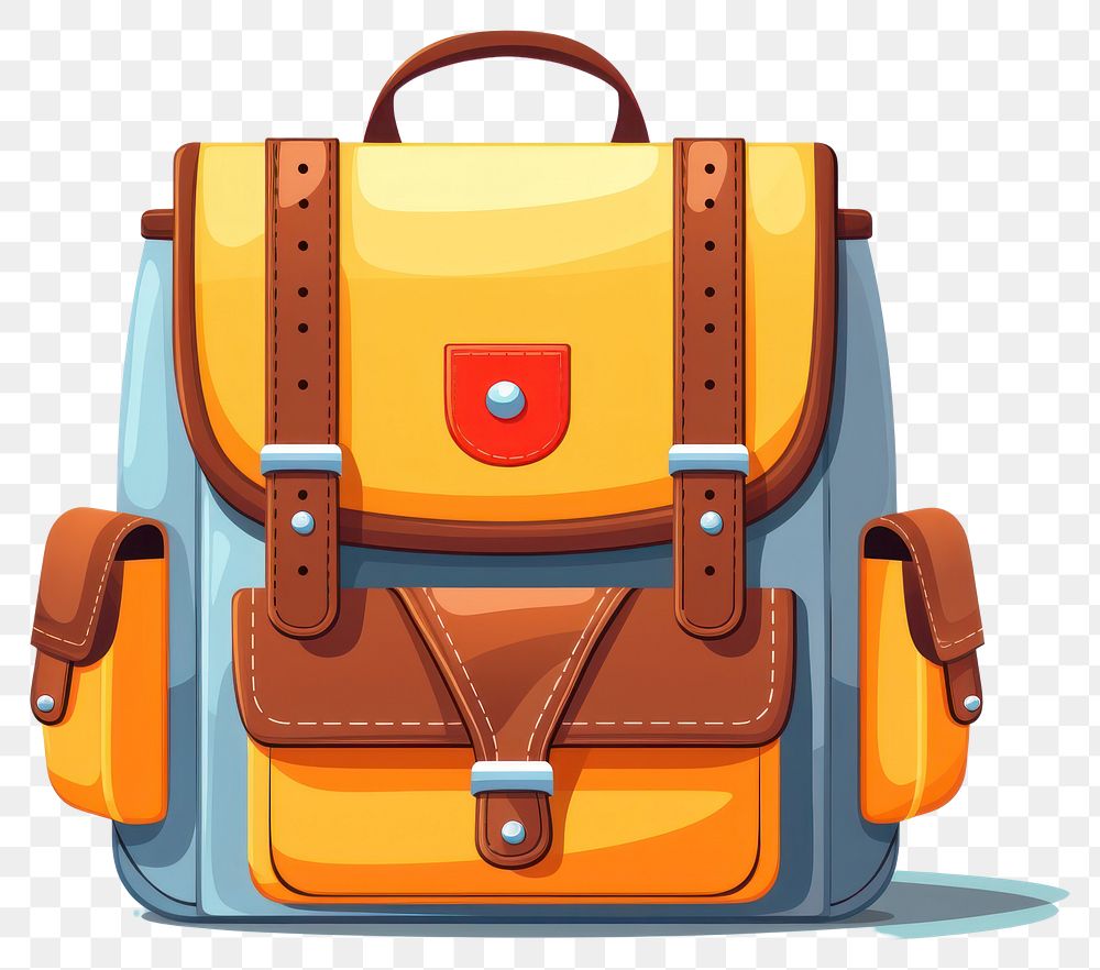 PNG Bag backpack suitcase transparent background