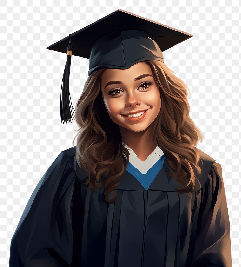 PNG Graduation student adult transparent background. AI generated Image by rawpixel.