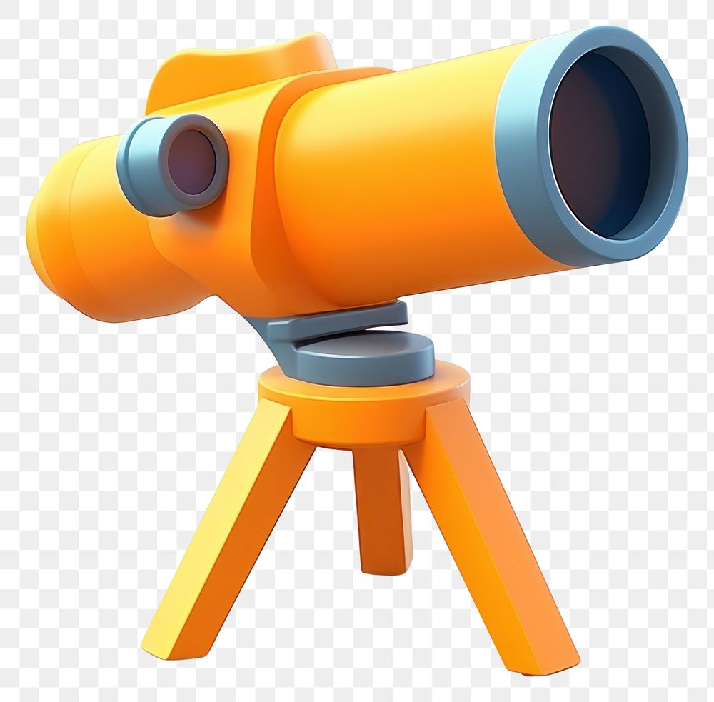 PNG Telescope white background binoculars technology. AI generated Image by rawpixel.