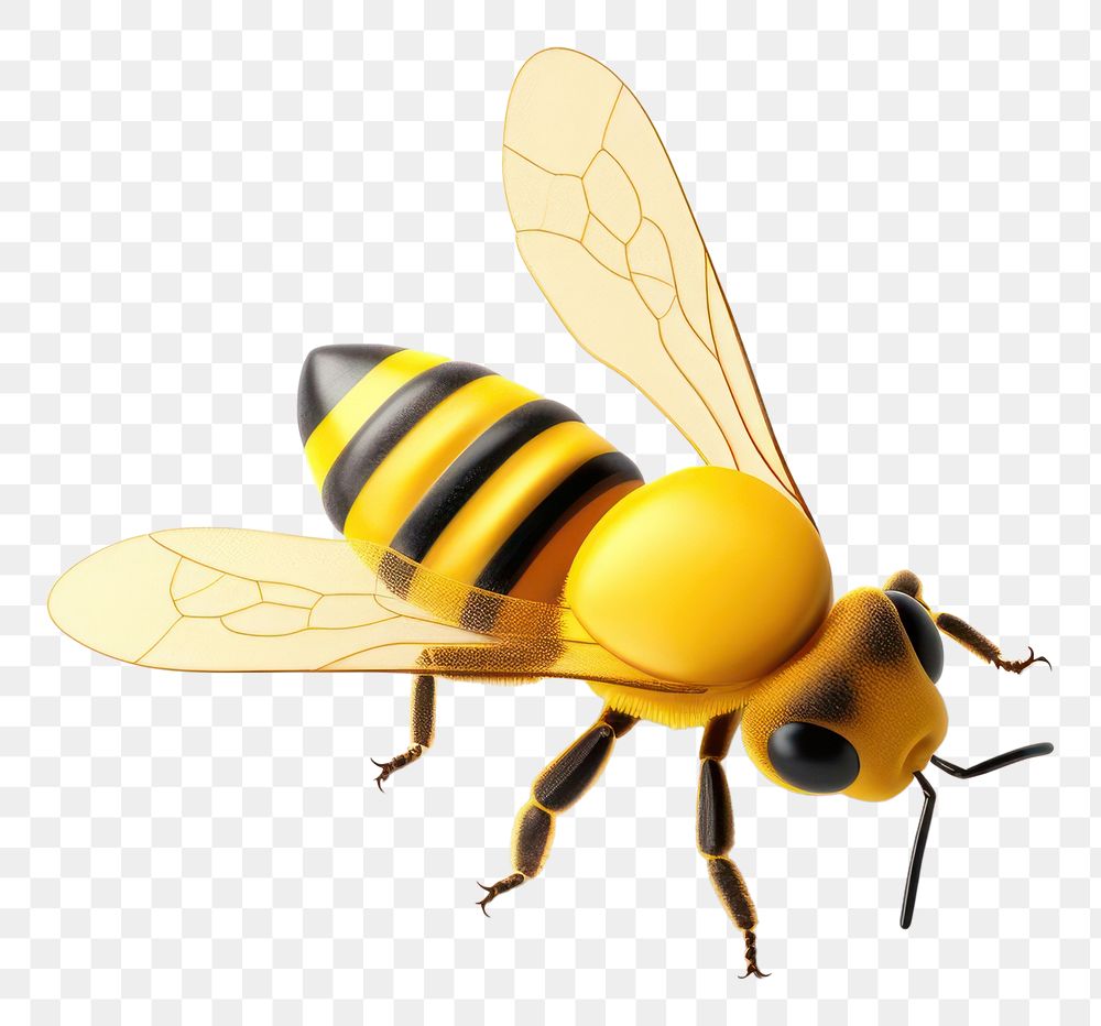 PNG Bee animal insect hornet transparent background