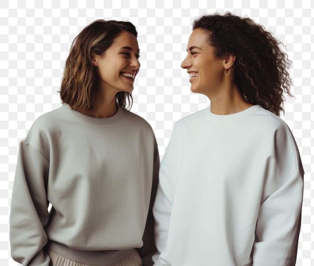 PNG Laughing smile adult togetherness. AI generated Image by rawpixel.