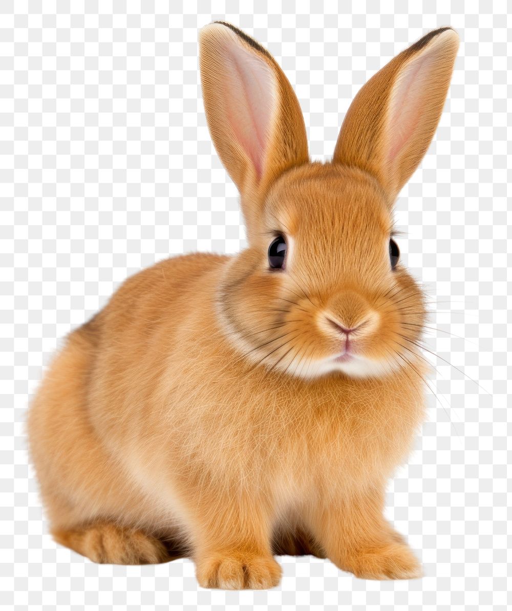 PNG Mammal rodent animal bunny. AI generated Image by rawpixel.