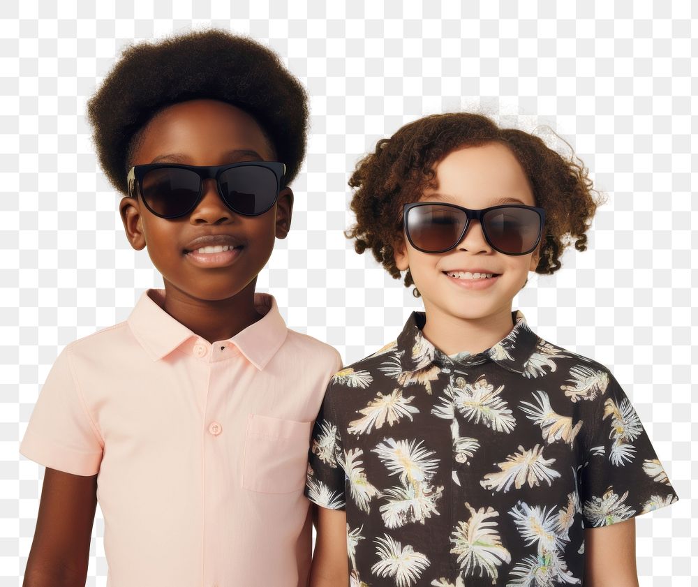 PNG Glasses sunglasses cheerful portrait. AI generated Image by rawpixel.