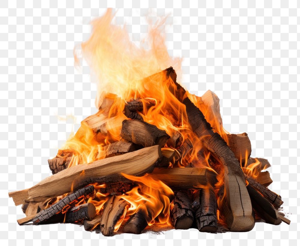 PNG Bonfire wood transparent background fireplace. 