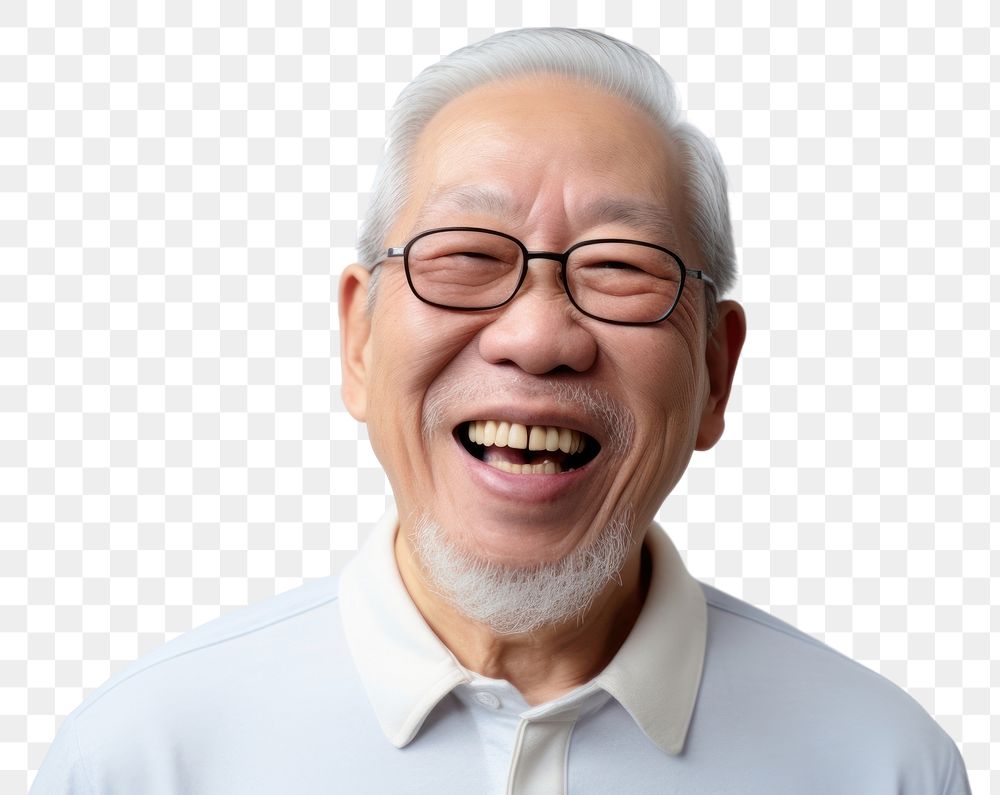 PNG Laughing glasses adult smile. AI generated Image by rawpixel.
