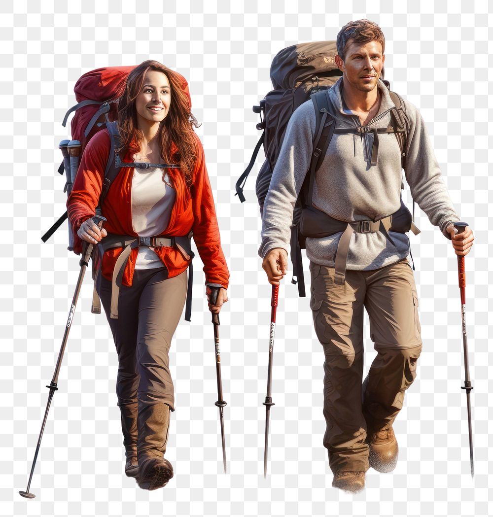 PNG Recreation adventure backpack footwear. AI generated Image by rawpixel.