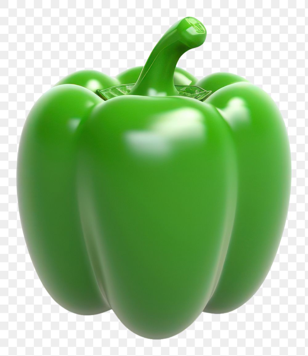 PNG Vegetable pepper green plant. AI generated Image by rawpixel.