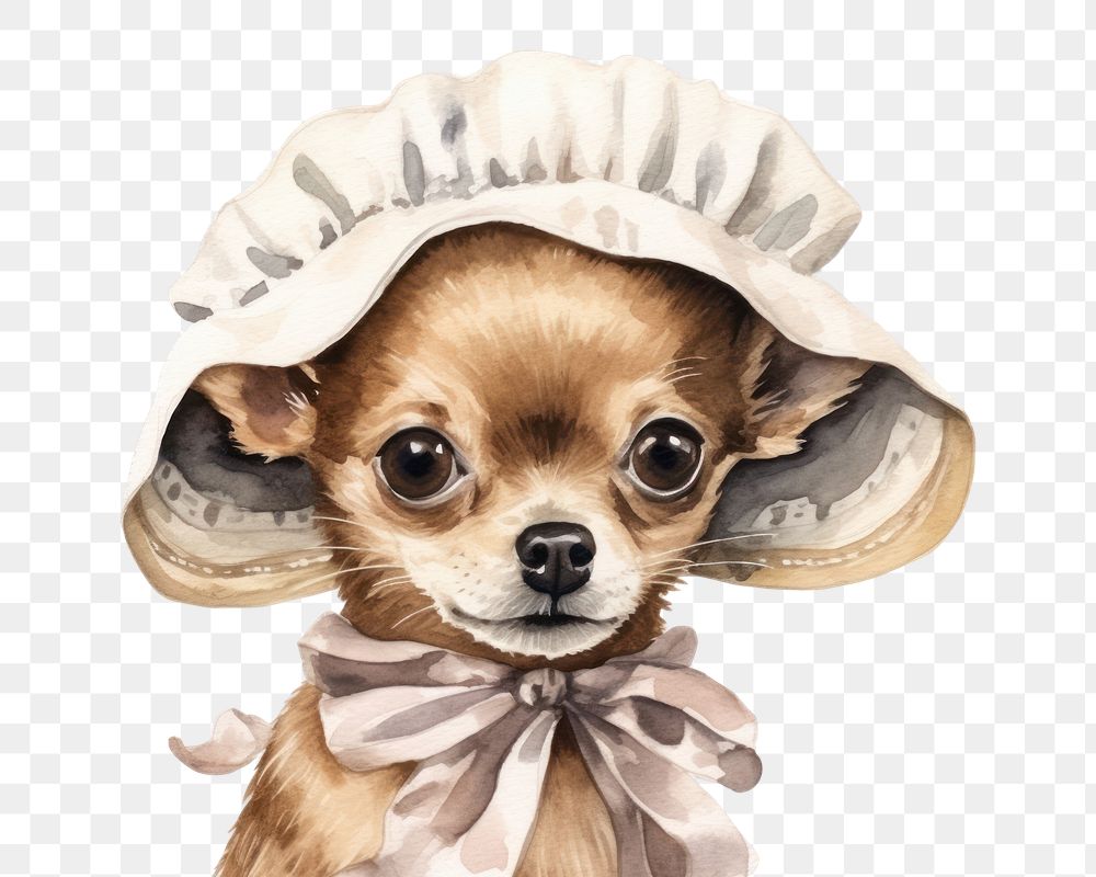 PNG Dog chihuahua drawing mammal. 