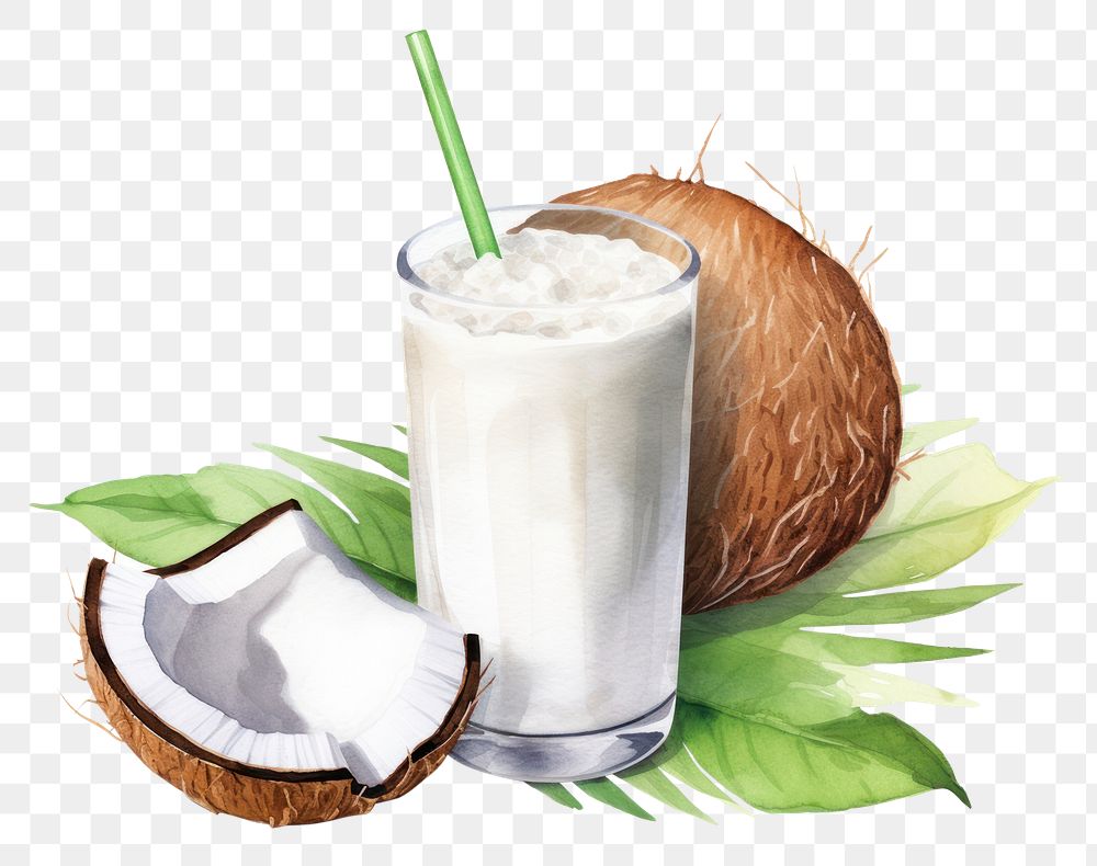 PNG Fruit plant milk food. 
