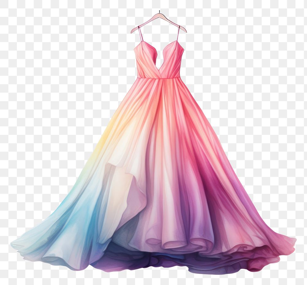 PNG Gown fashion wedding dress. AI generated Image by rawpixel.