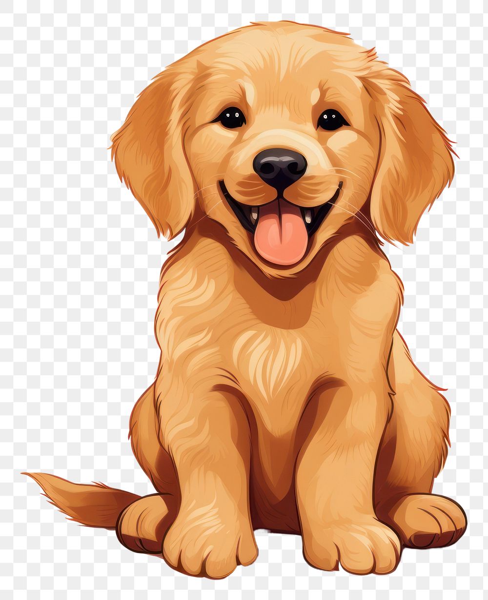 PNG Puppy dog retriever animal. 