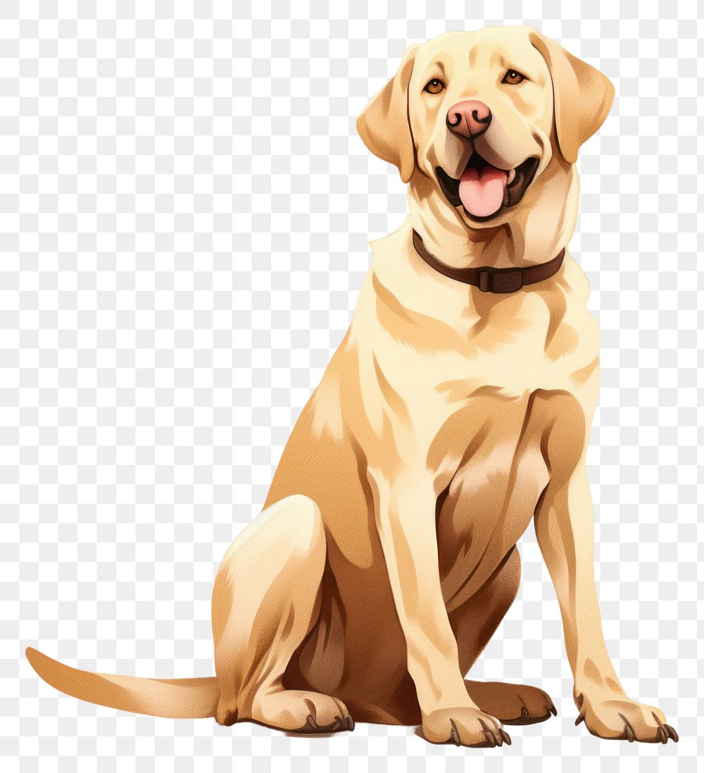 PNG Dog sitting animal mammal. AI generated Image by rawpixel.