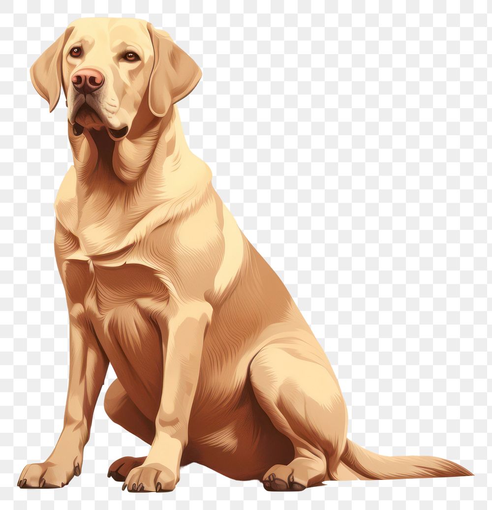 PNG Dog sitting animal mammal. AI generated Image by rawpixel.