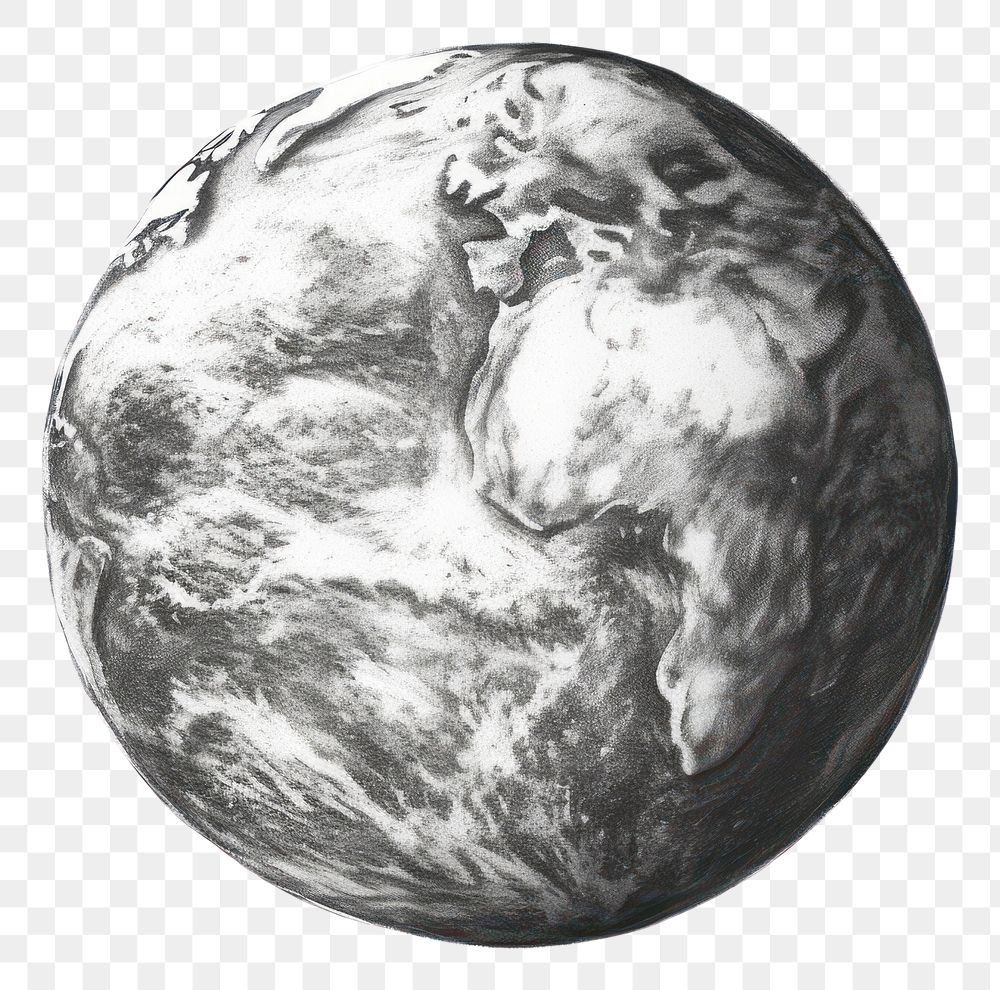 PNG Drawing sphere planet earth. AI generated Image by rawpixel.