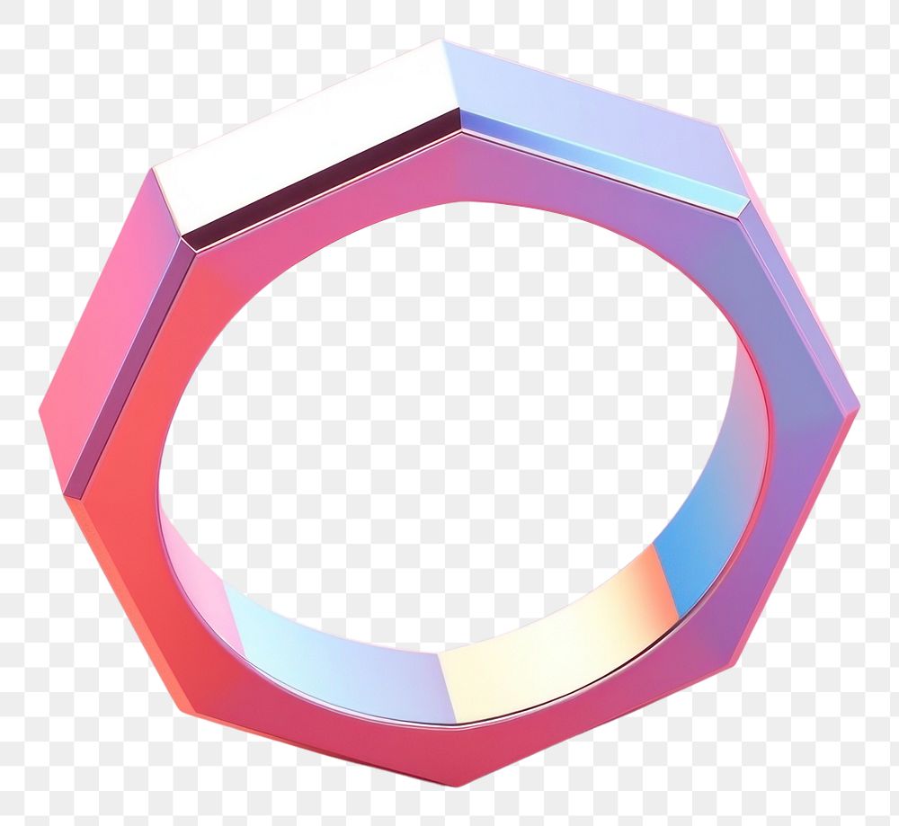 PNG Hexagonal prism jewelry ring accessories. AI generated Image by rawpixel.