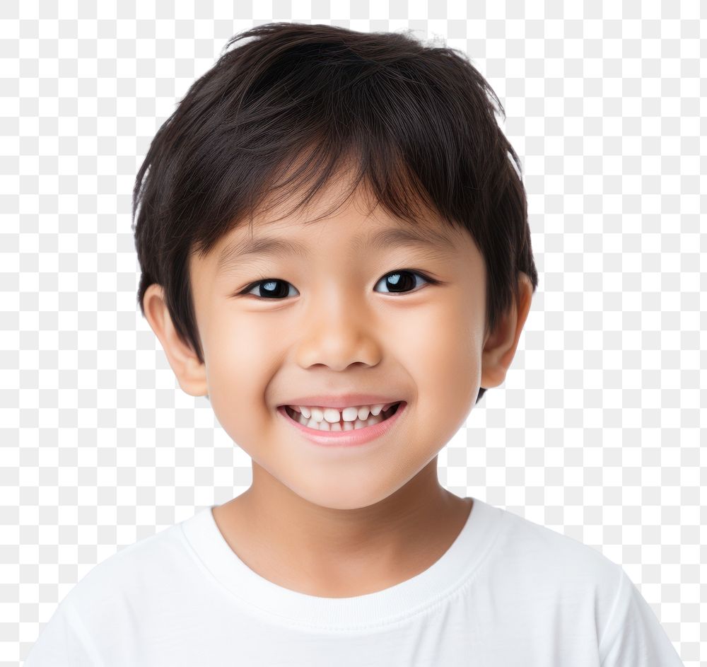 PNG Smile portrait child photo. AI generated Image by rawpixel.