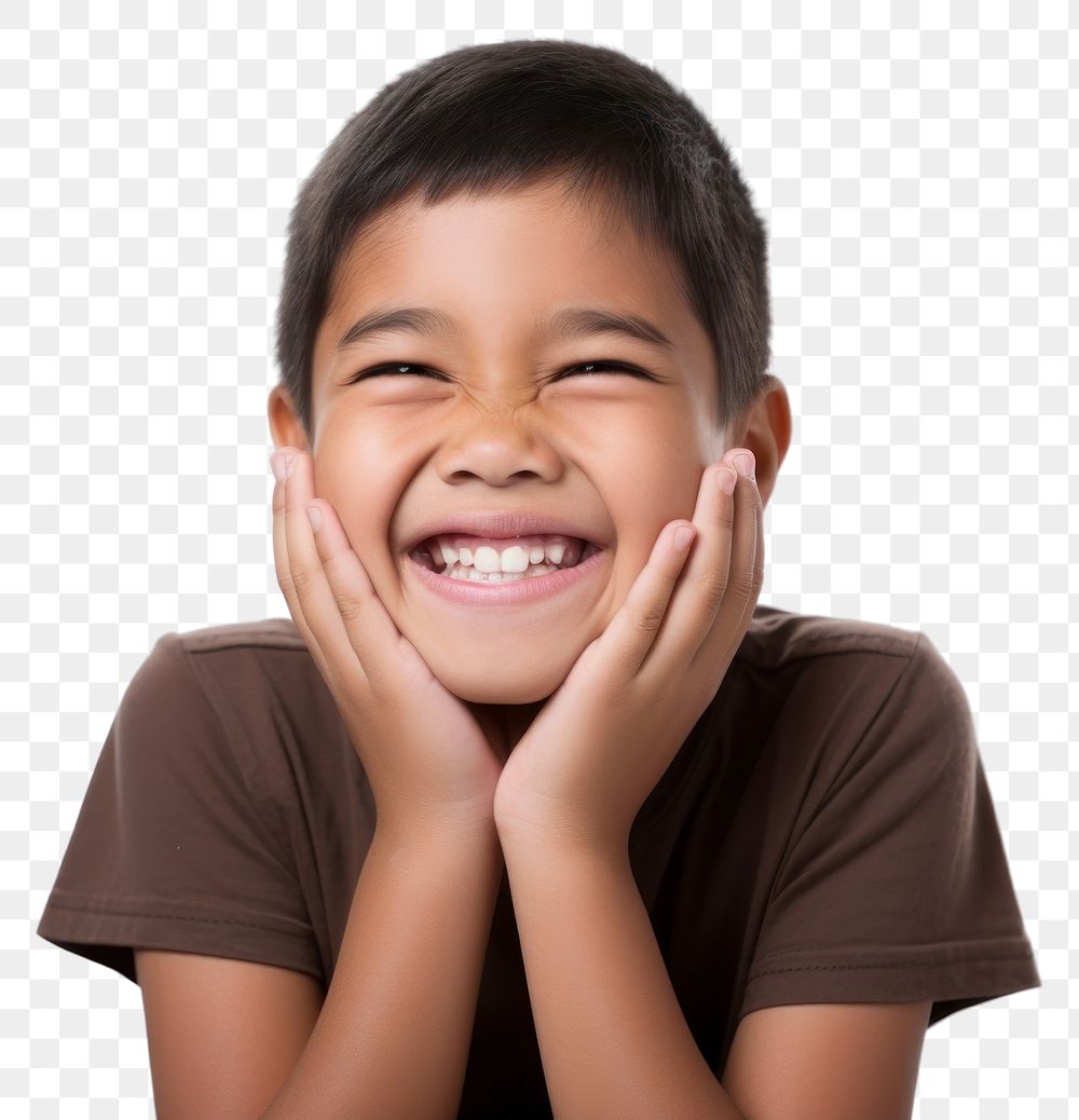 PNG Smile laughing child cute. AI generated Image by rawpixel.