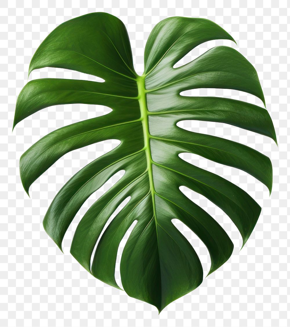 PNG Plant leaf white background xanthosoma. AI generated Image by rawpixel.