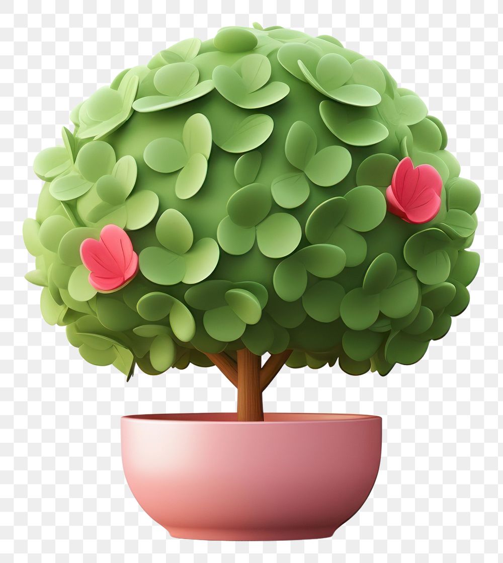 PNG Plant flower leaf tree. AI generated Image by rawpixel.