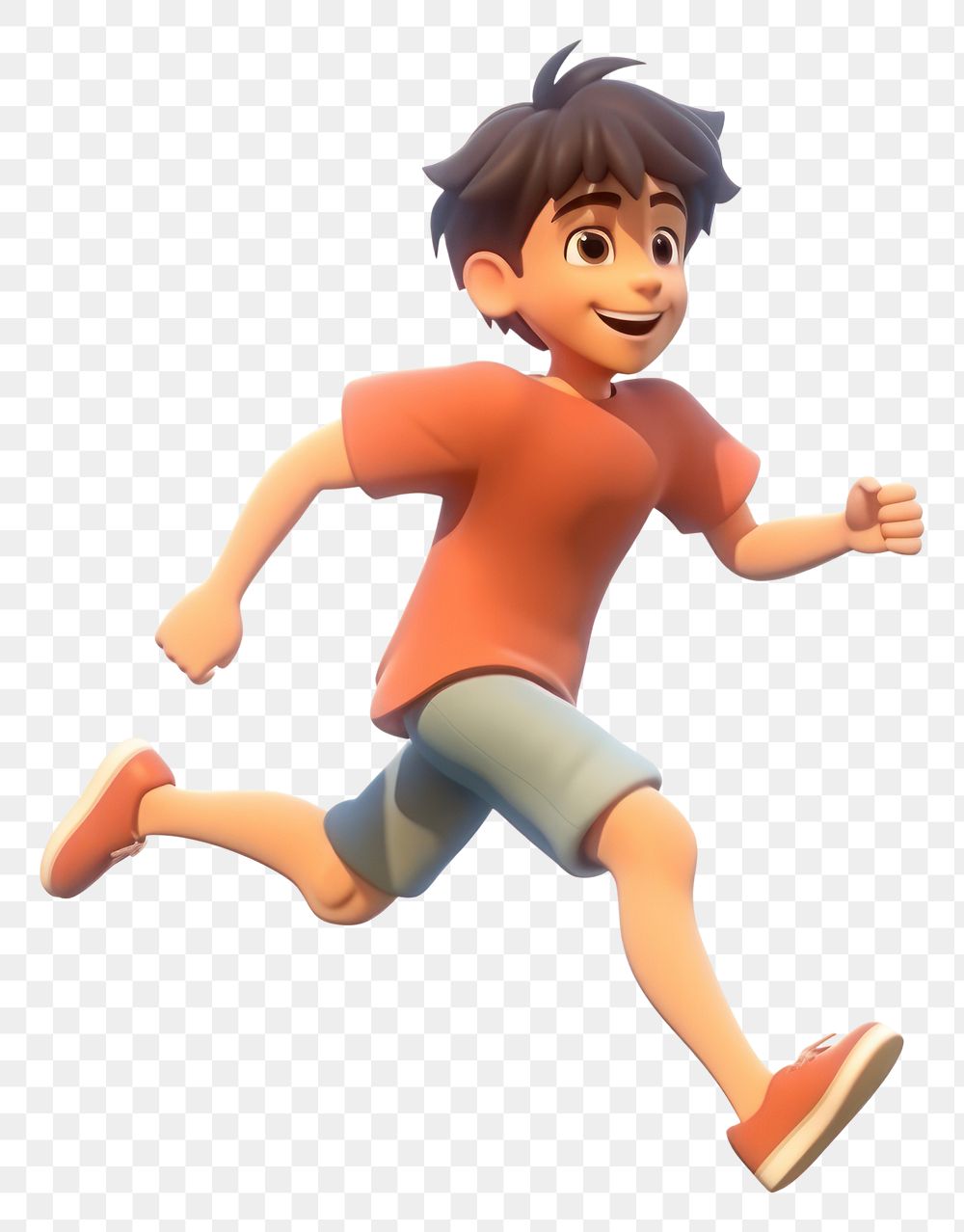 PNG Cartoon exercising vitality | Free PNG - rawpixel, image size:1000x1278