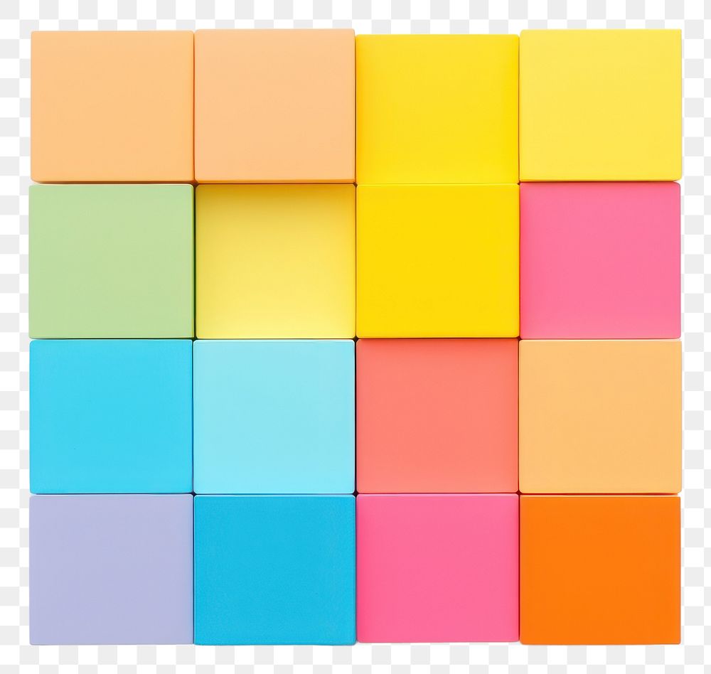 PNG sticky notes transparent background.