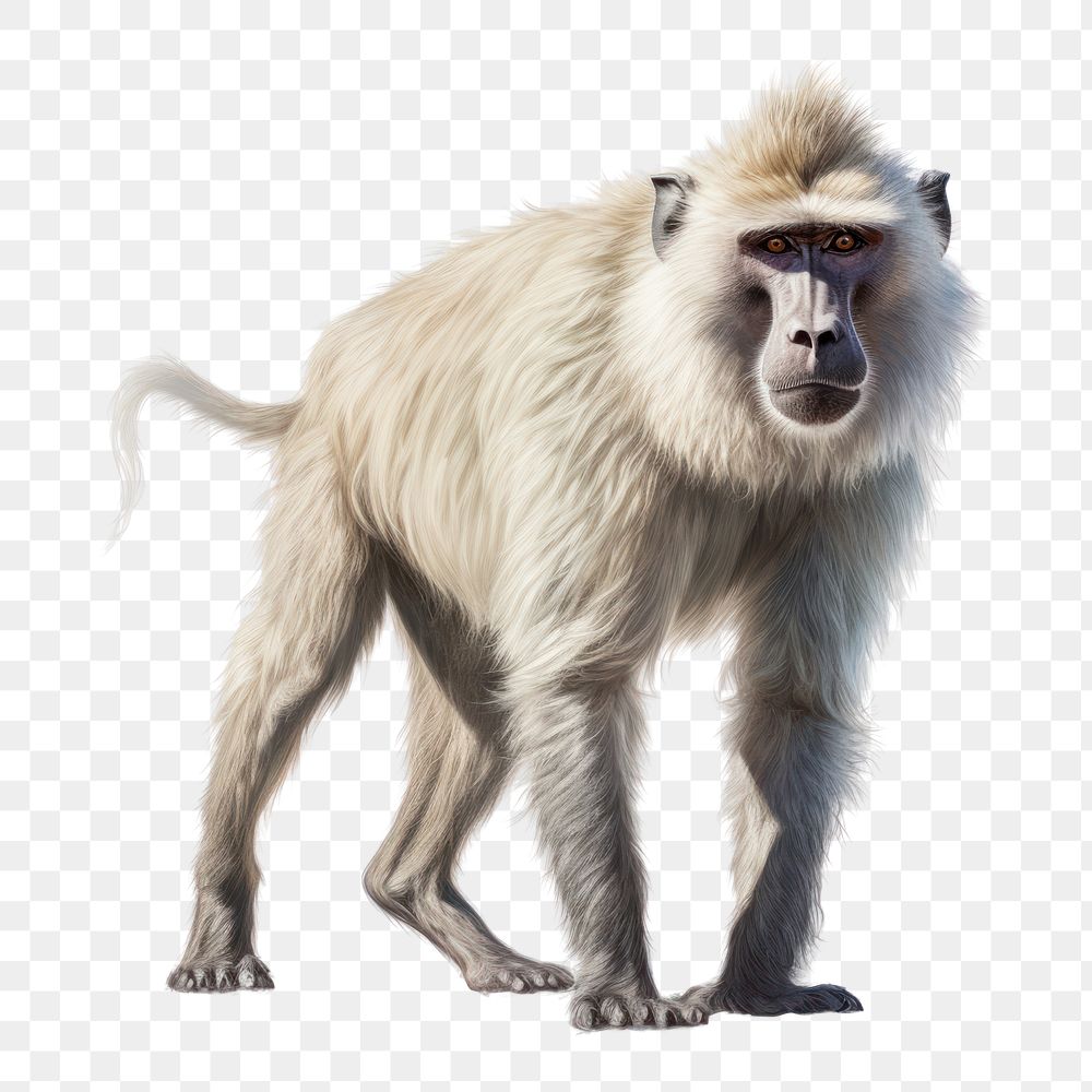 Wildlife mammal animal monkey. AI generated Image by rawpixel.
