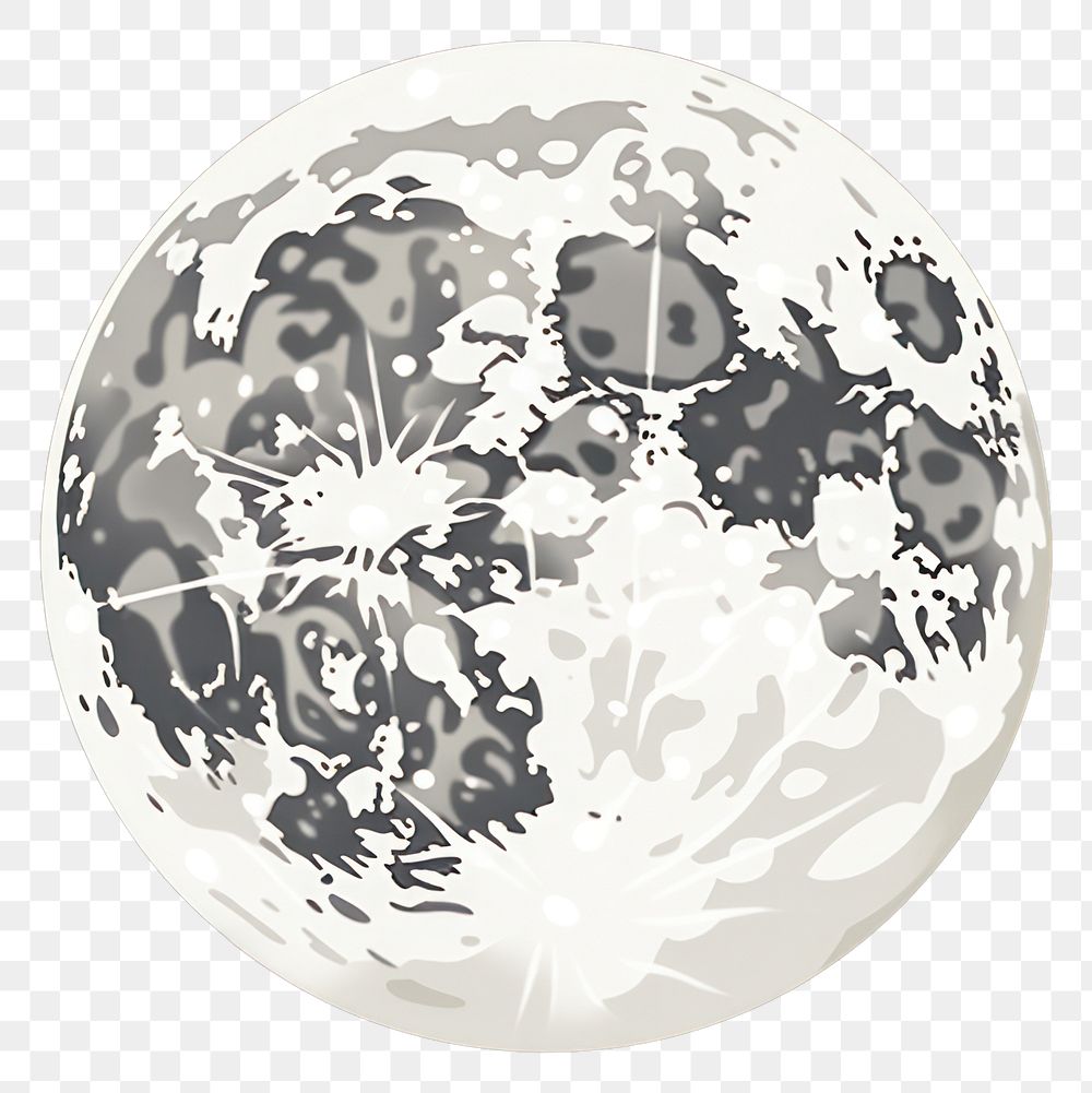 PNG Full moon astronomy planet space. AI generated Image by rawpixel.