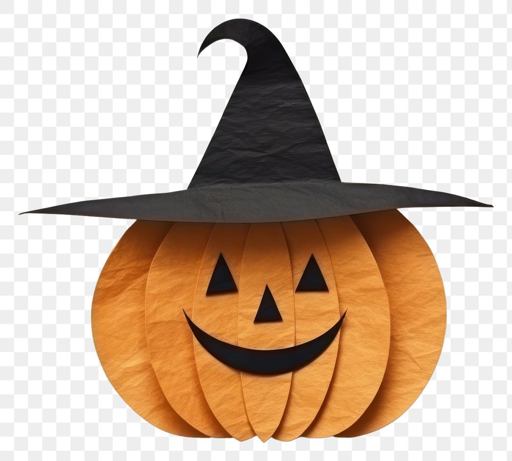 PNG Halloween pumpkin craft anthropomorphic. AI generated Image by rawpixel.