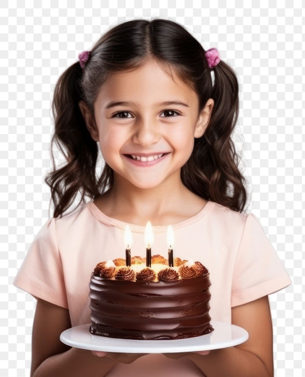 PNG Child cake birthday portrait. 