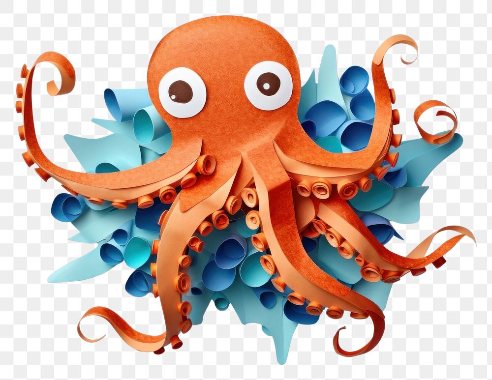 PNG Octopus animal nature art. AI generated Image by rawpixel.