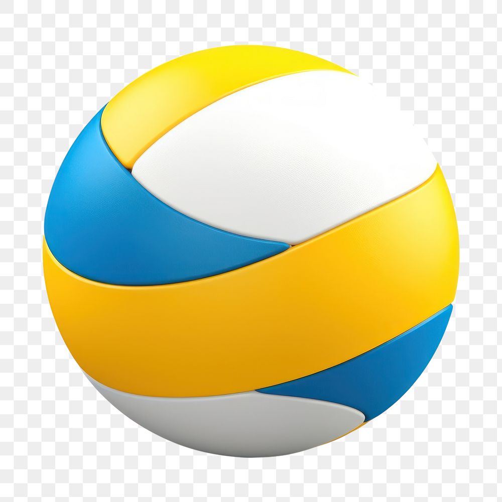 PNG Volleyball sphere yellow sports. AI generated Image by rawpixel.