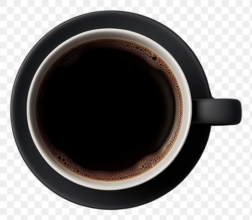 PNG Coffee drink black cup. AI generated Image by rawpixel.
