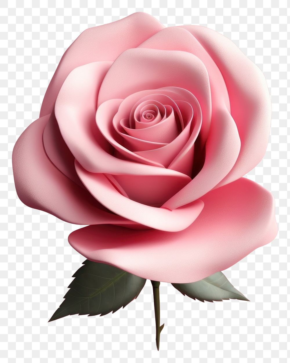 PNG Rose flower plant pink. AI generated Image by rawpixel.