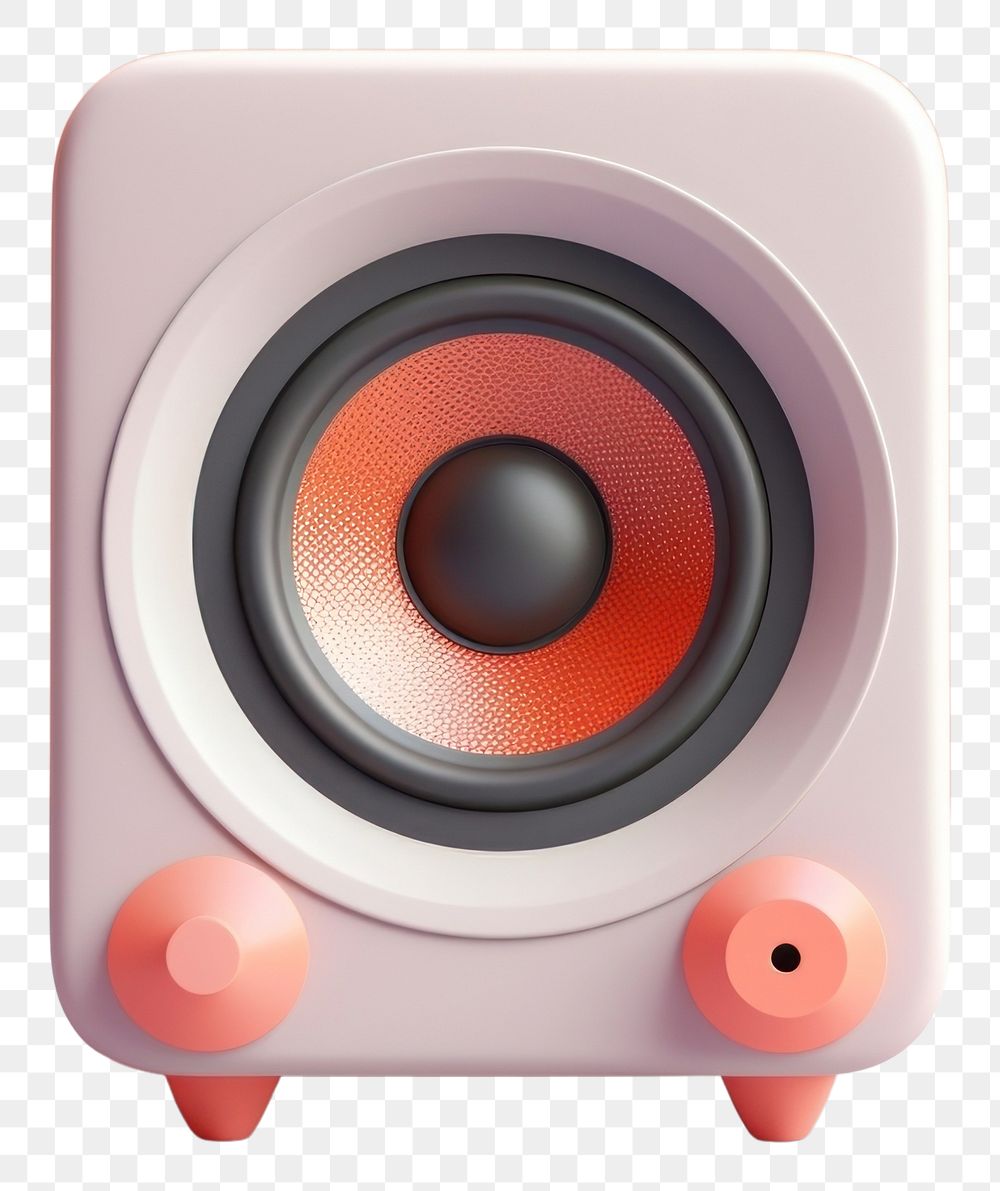 PNG Electronics speaker loudspeaker technology. AI generated Image by rawpixel.