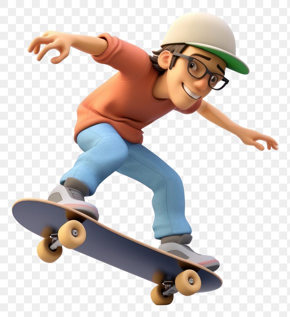 PNG Skateboard footwear cartoon white background. AI generated Image by rawpixel.