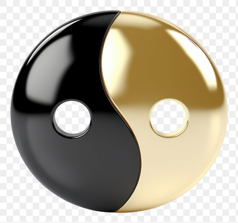 PNG Eight-ball football circle button. 