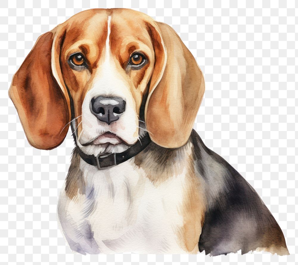 PNG Beagle animal mammal hound. AI generated Image by rawpixel.