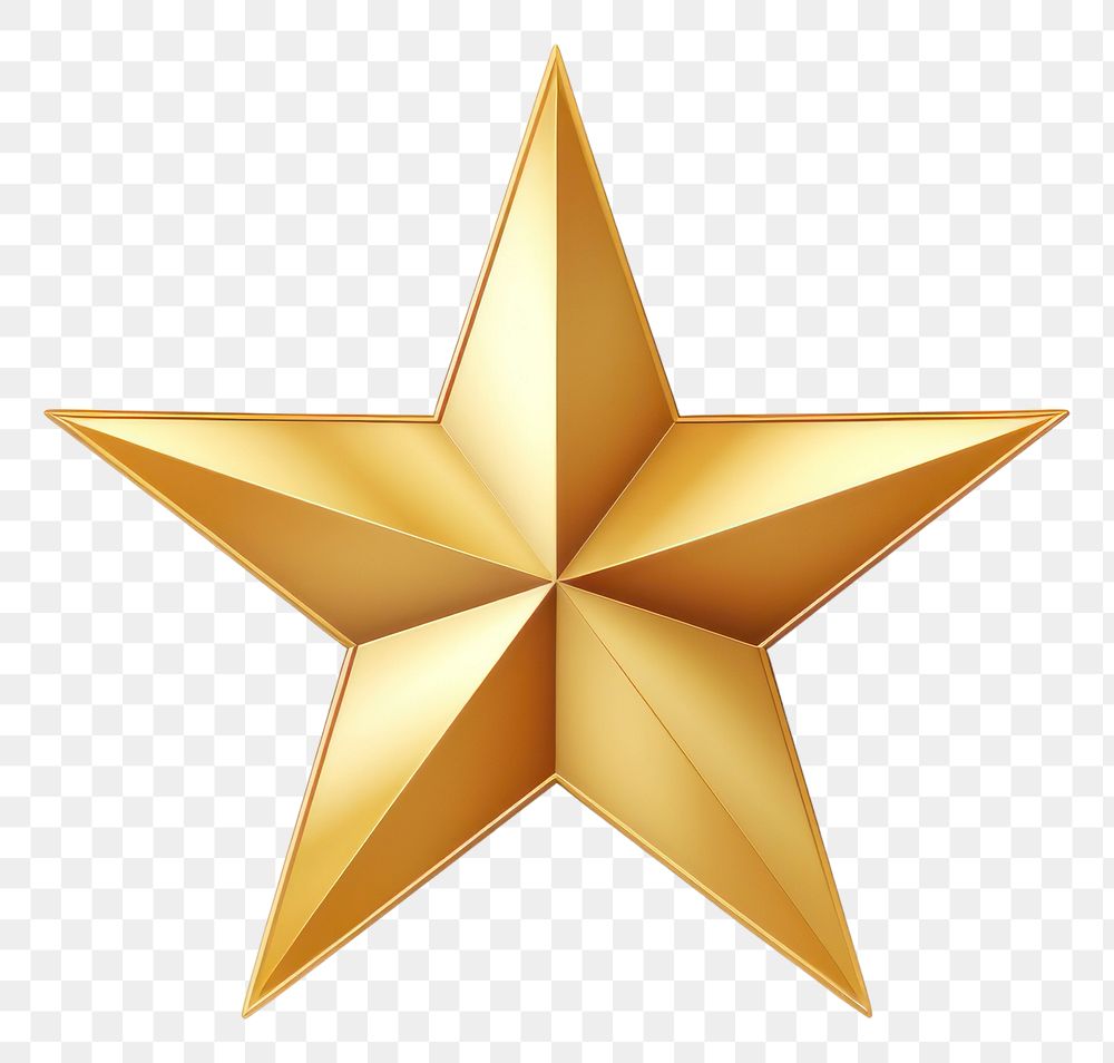 PNG Gold symbol star celebration. AI generated Image by rawpixel.