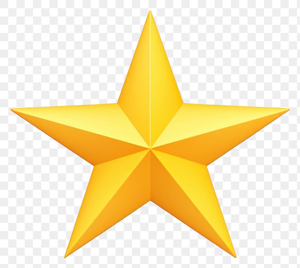 PNG Yellow symbol star simplicity. 